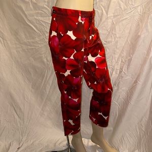 Guess Jeans floral capri pants